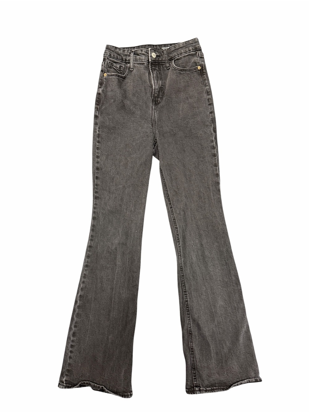 Old Navy Women's High-Rise Black Flare Jeans